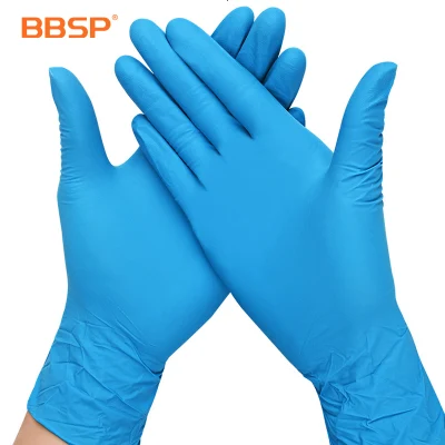 Смотровые одноразовые нитриловые перчатки, неопудренные смотровые нитриловые перчатки, производитель медицинских товаров