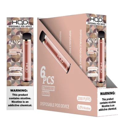 Hqd одноразовая электронная сигарета с возможностью горячей замены продажи продукта H052 King