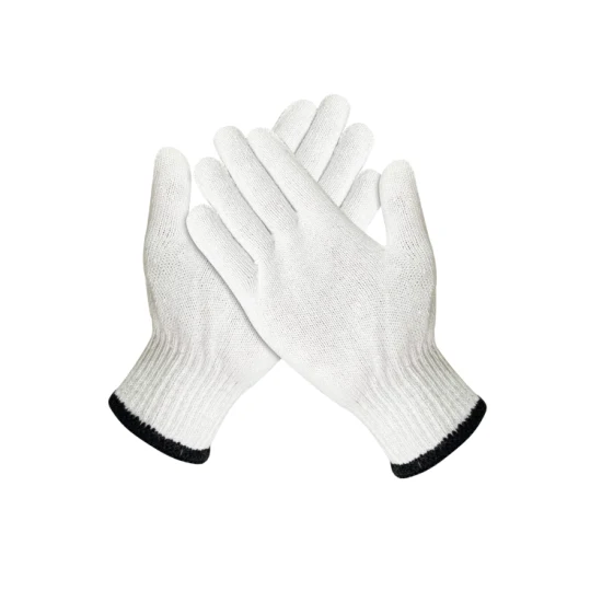 Оптовая торговля в Китае 7/10 калибра хлопок/трикотажные перчатки рабочие/промышленные/рабочие перчатки для защиты рук