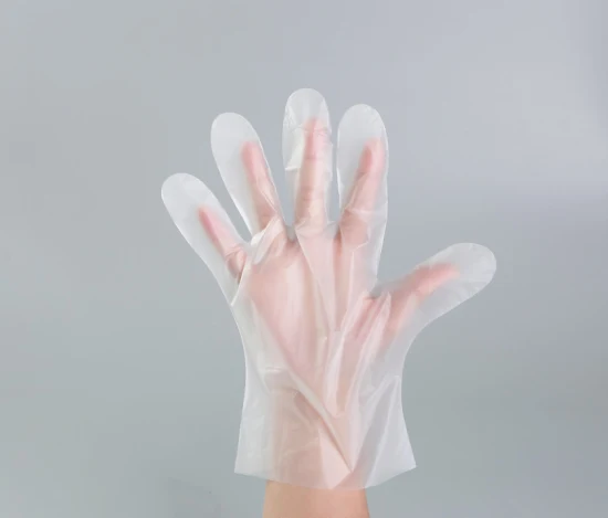 Одноразовые перчатки PE/LDPE/HDPE, используемые в больнице